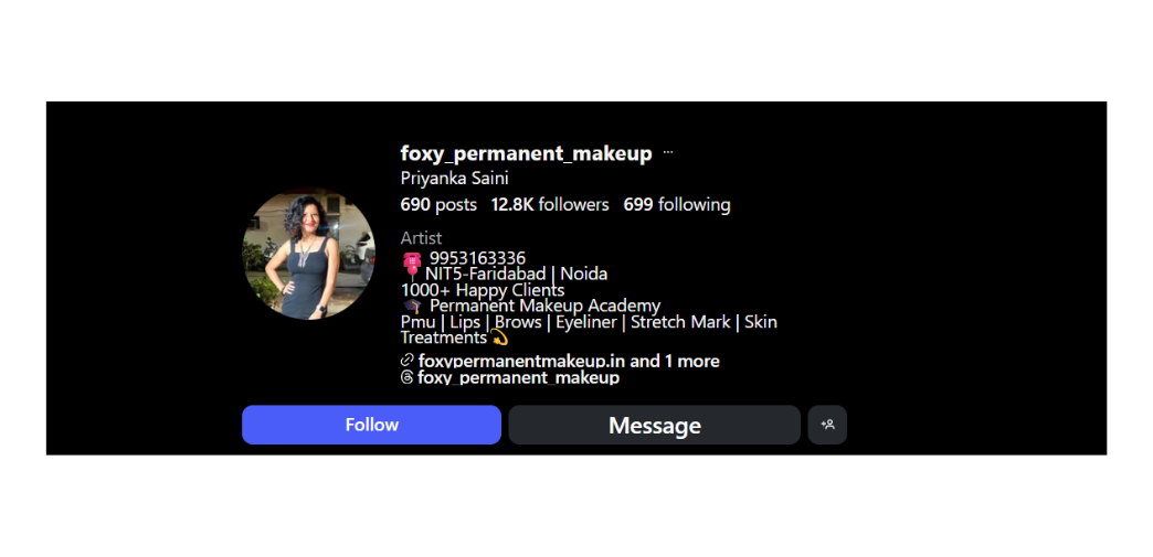 Foxy Permanent Makeup