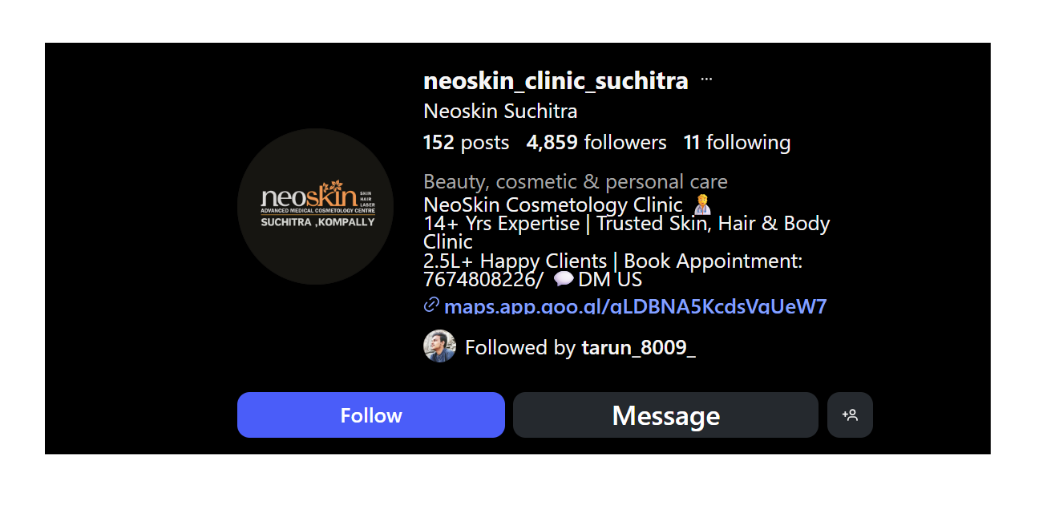 Neo Skin Suchitra (Franchise of Neo Skin Clinics)