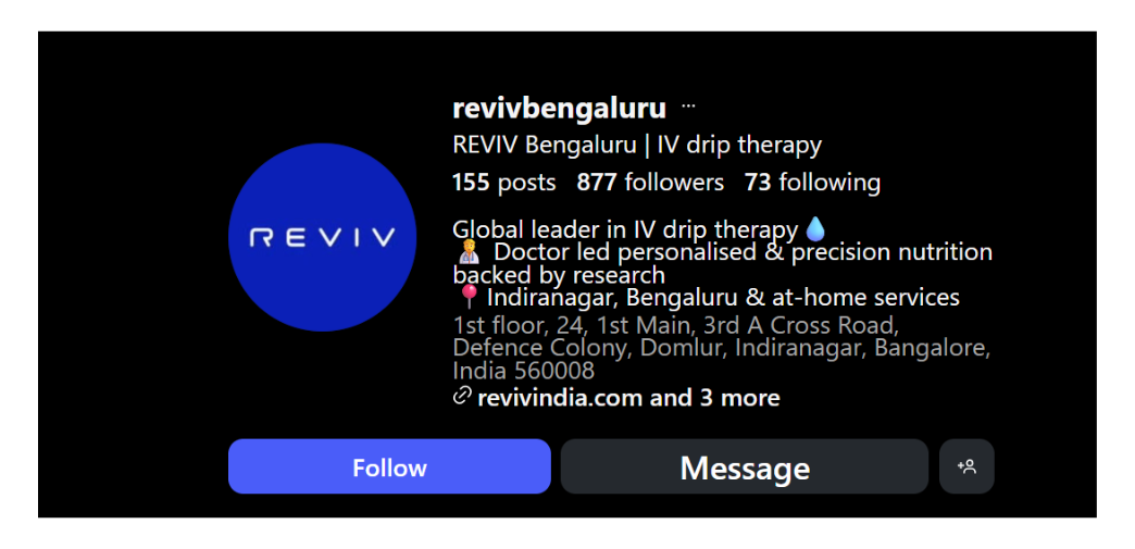 How We Helped Reviv Bangalore : Turning a Global Wellness Brand Into a Local Success Story